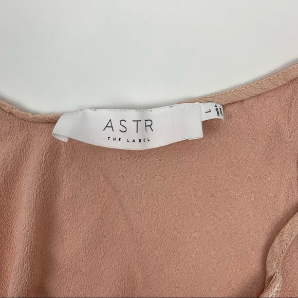 ASTR The Label Cami Embroidered Top Pink Bohemian Casual Contemporary Size Large - Picture 6 of 10